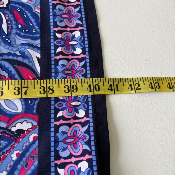 Talbots Plus sheath Dress with Side Knot Cap Sleeves Midi Length Career Church - Picture 10 of 10